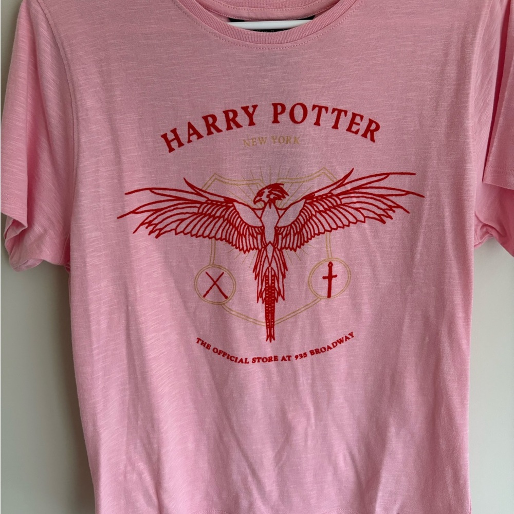 NYC Kids Pink Harry Potter Graphic Tee